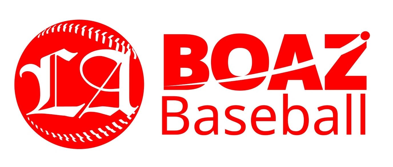 Boaz Baseball — bold red logo