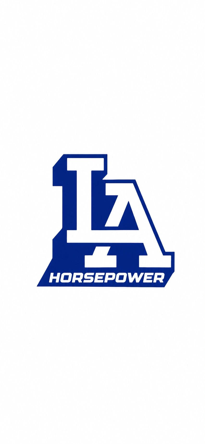 Horsepower — dark blue LA logo